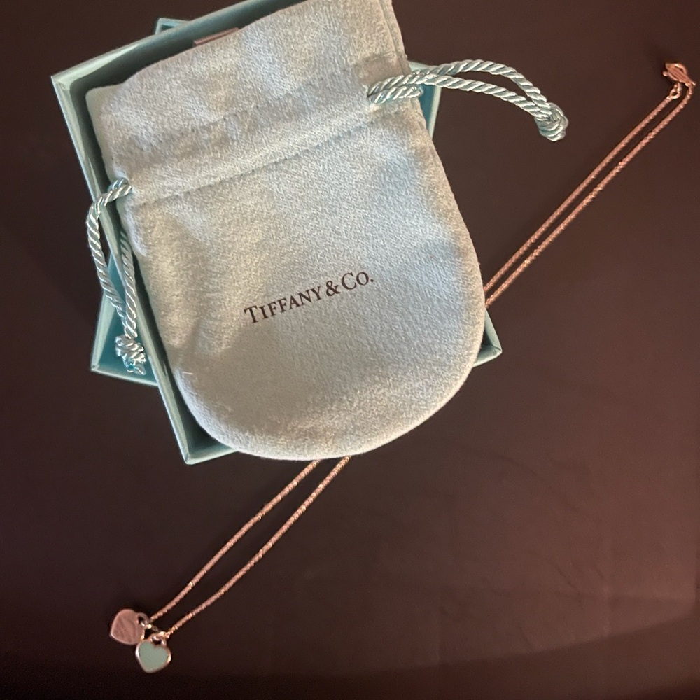 Return to Tiffany double heart necklace.